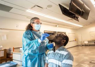 rapid antigen testing clinic