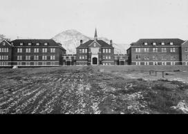 Image of Kamloops School, courtesy of the National Centre for Truth and Reconciliation