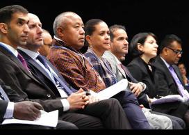 Delegates at UN Convention on Climate Change