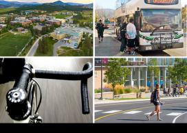 UBCO Transportation Plan photo collage
