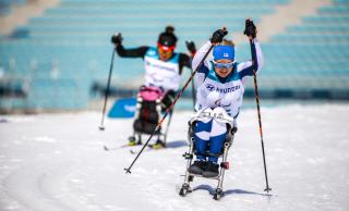 Paralympic skier