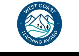 West Coast Teaching Excellence Awards