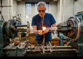 UBC glassblower