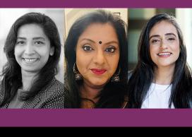 Dr. Neha Gupta, Anita Lal, and Dr. Sharanjit Kaur Sandhra