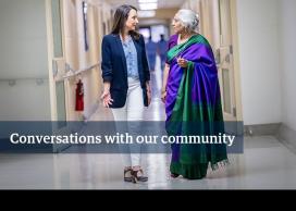 Conversations with our community
